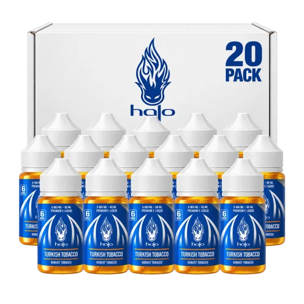 Halo Turkish Tobacco 60ml — 20-Pack Bundle